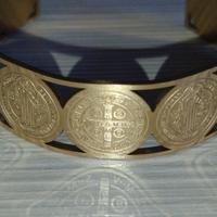 Bracciale Croce San Benedetto protezione