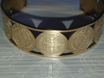 Bracciale Croce San Benedetto protezione