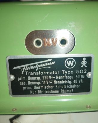 Fleischmann alimentatore corrente alternata