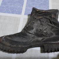 portacenere alpini in bronzo 