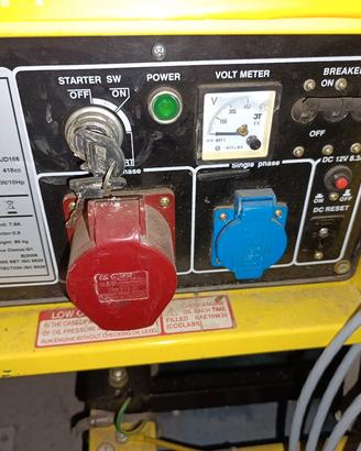 generatore gruppo elettrogeno diesel 7 kw 