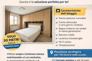 Locasi camera matrimoniale uso singolo ata e doc