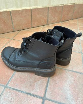 Stivaletti donna con tacco Rieker nr.39