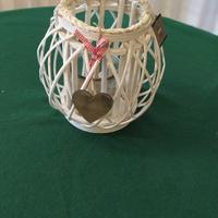 NUOVA GRANDE Lanterna portacandela shabby 30 cm