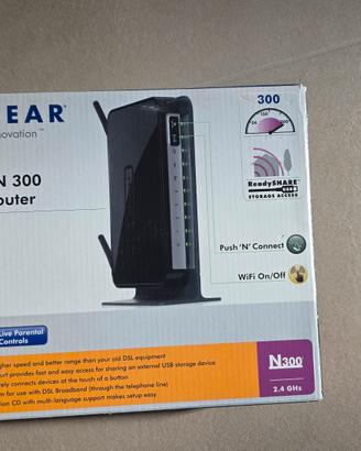 Modem Router Netgear Wireless N-300