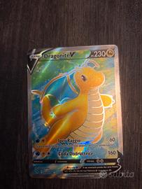 carta pokemon 076/078 dragonite v 