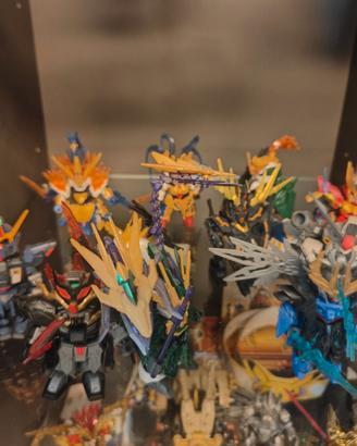 Lotto Gundam SD, Zoids e Mechagodzilla – montati