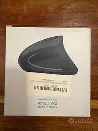 Jelly Comb Mouse Ergonomico Verticale Wireless Blu