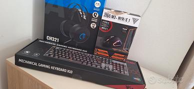 SET GAMING COMPLETO NUOVO SIGILLATO 