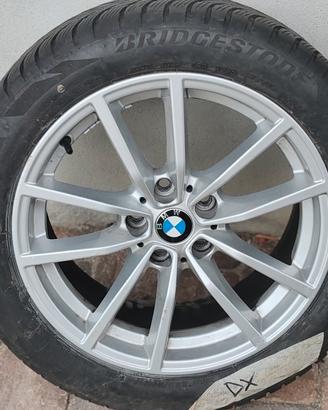 cerchi lega bmw 17 con gomme nuove