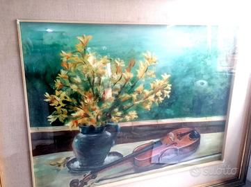 Quadro Natura morta  - Olio su tela