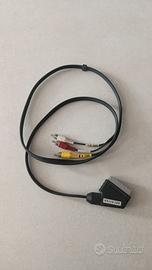 Cavo di Collegamento Audio Video da Scart Maschio