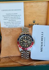 ROLEX GMT MASTER 1675 RARO QUADRANTE RADIALE 1977