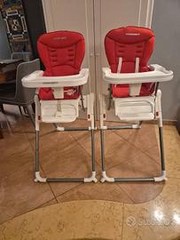 COPPIA sedioloni bambini PEG PEREGO