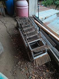 Spazzola raccoglitrice  per motocoltivatore 