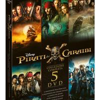 Dvd Pirati Dei Caraibi - Collezione Completa 1-5