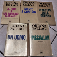 Oriana Fallaci - stock 8 libri