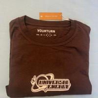 T-shirt YOURTURN marrone