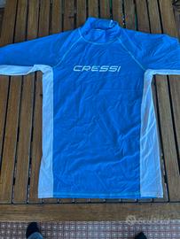 Maglia cressi maniche corte protettiva