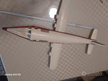 Modello Aereo da Agenzia d epoca in legno anni 60