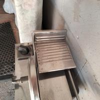 Affettatrice manuale acciaio inox