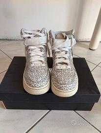 Nike Air Force 1 originali bianche, taglia 37,5 EU
