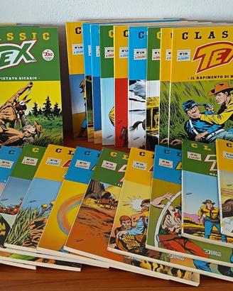 Tex Serie "Classic" n° 70 - 147 (non completa)