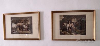 Quadri con stampe campestri