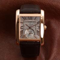 Cartier Tank MC in oro rosa - uomo