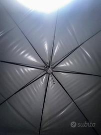 2 Ombrelloni professionali 4,5x4,5 mt da esterno