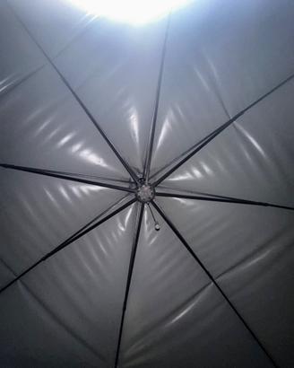 2 Ombrelloni professionali 4,5x4,5 mt da esterno