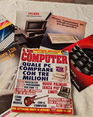 Collezione riviste d epoca computer commodore