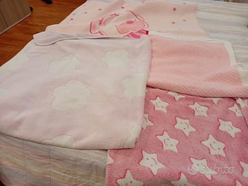 Coperte lettino bimba