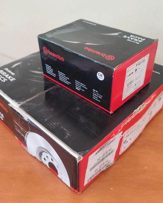 Dischi freno e pasticche Brembo nuovi
