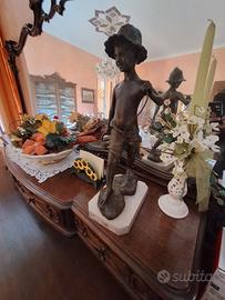 scultura in bronzo 