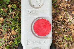 Serbatoio di Scarico Fiamma Roll-Tank con ruote
