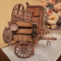 Presepe ( carretto dello sfratto)  (VENDUTO)