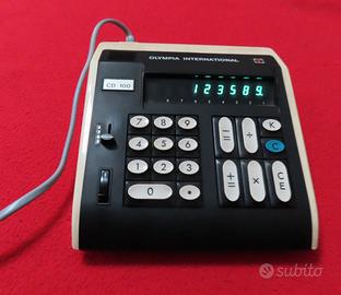 Calcolatrice OLYMPIA INTERNATIONAL CD 100 del 1970