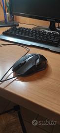 Mouse da gaming con luci led