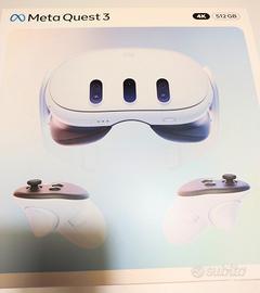 Visore Metaquest 3 512 GB