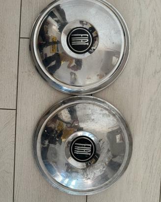 Coppia di Coprimozzi Originali Fiat