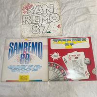 Vinili sanremo 87’ e 89’