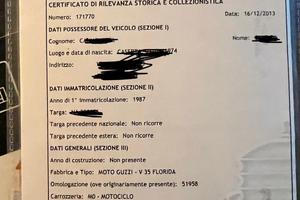 Moto Guzzi v 35 Florida