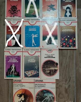 Classici Urania lotto 11 libri Pgpn