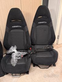 Sedili SABELT alcantara  500 abarth 595