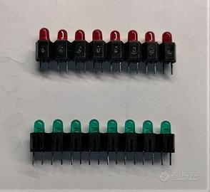 Array di 8 LED THT