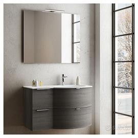 Composizione mobile bagno, completa di specchio