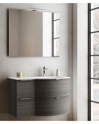 Composizione mobile bagno, completa di specchio