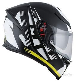 CASCO AGV DARKSTORM K5 MATT BLACK YELLOW