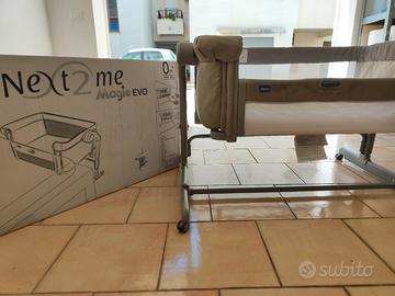 culla chicco nextt2me magic evo deserto taupe